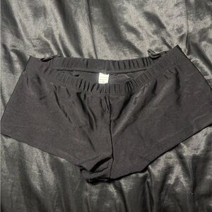 Women's Black Intimate Shorts